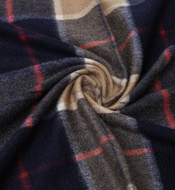 ABAHOUSE「【カシミヤ100％】チェック柄 マフラー 60&times;180」|マフラー|