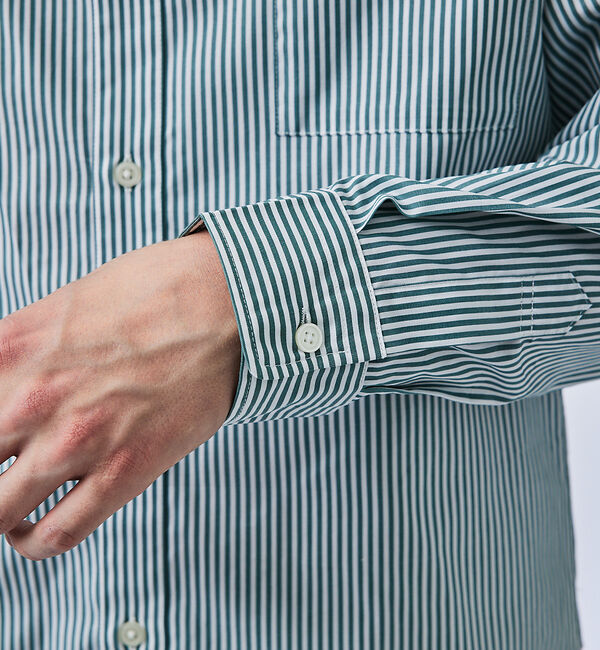 ABAHOUSE「センタータック バンドカラーシャツ」|シャツ・ブラウス|