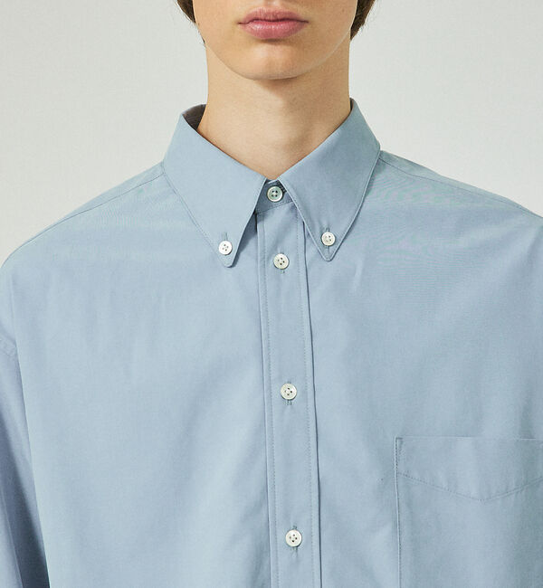 ABAHOUSE「【パウダータッチ】 ボタンダウンシャツ」|シャツ・ブラウス|