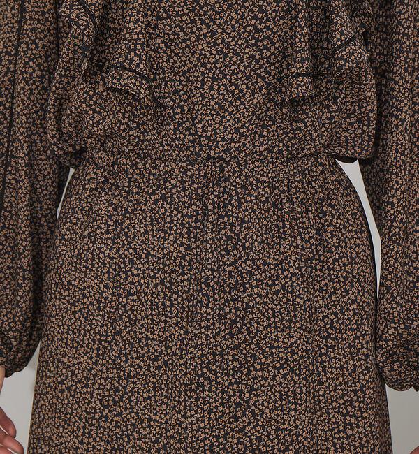 Rouge vif「花柄マキシスカート」|スカート|