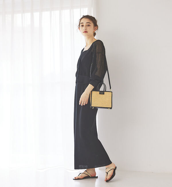 Rouge vif「【セットアップ対応】ストレートニットスカート」|スカート|