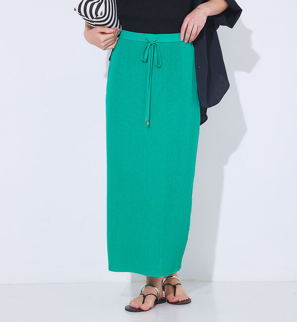 Rouge vif「【セットアップ対応】ストレートニットスカート」|スカート|