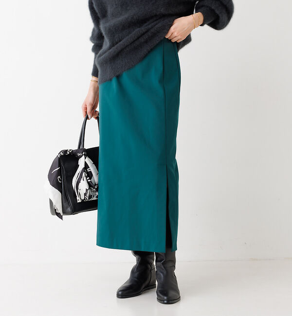 Rouge vif「ストレッチ タイトスリットスカート」|スカート|