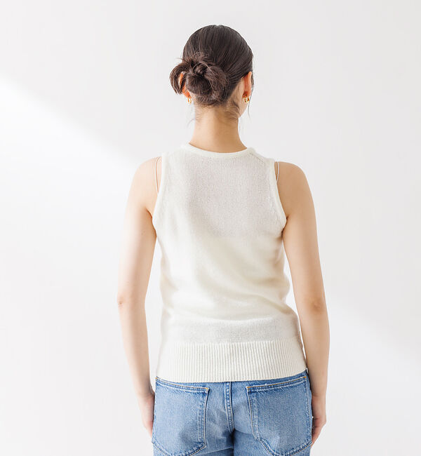 Rouge vif「Vネックリブニット アンサンブル」|ニット・セーター|