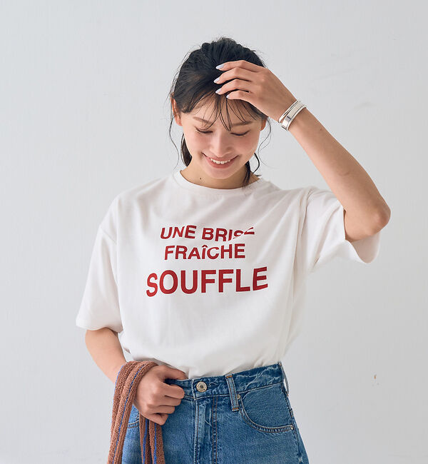 Rouge vif「【一部店舗限定】ロゴTシャツ」|Tシャツ・カットソー|