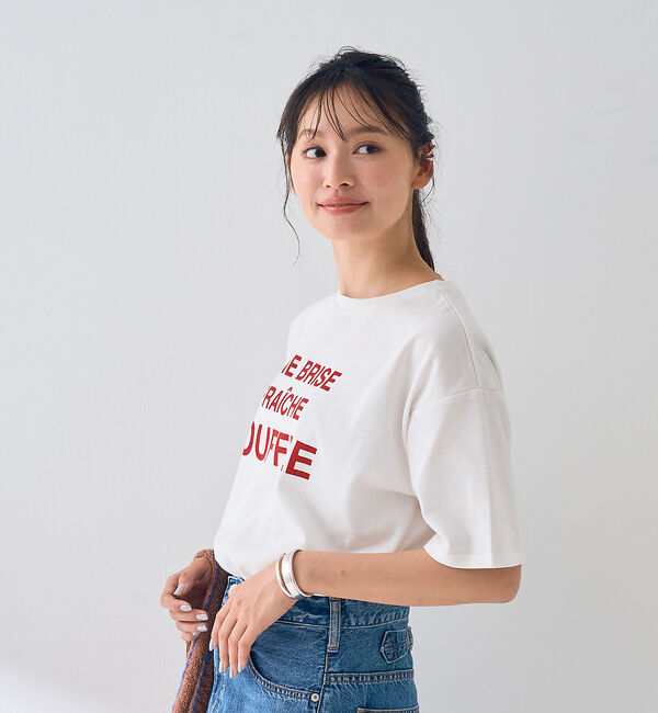 Rouge vif「【一部店舗限定】ロゴTシャツ」|Tシャツ・カットソー|
