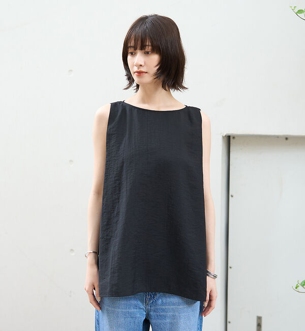 Rouge vif「前後2WAYノースリパールブラウス」|シャツ・ブラウス|