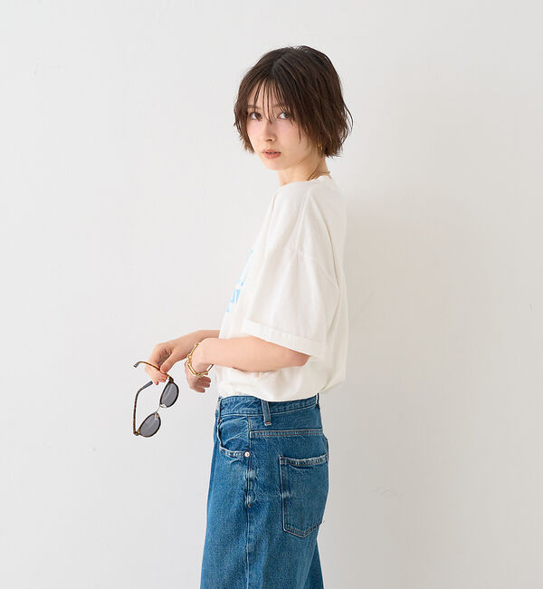 Rouge vif「【REMI RELIEF レミレリーフ】別注TEE WISCONSI ロゴTシャ」|Tシャツ・カットソー|