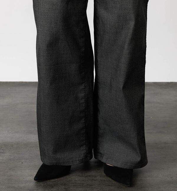 Rouge vif「【SOMETHING/サムシング】サマーベイカーパンツ ワイド / SUMMER」|デニム|