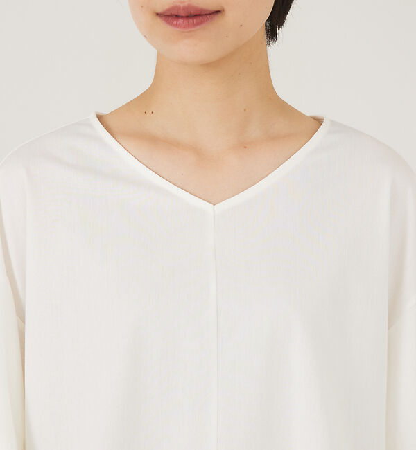 qualite「フレアスリーブカットソー」|Tシャツ・カットソー|