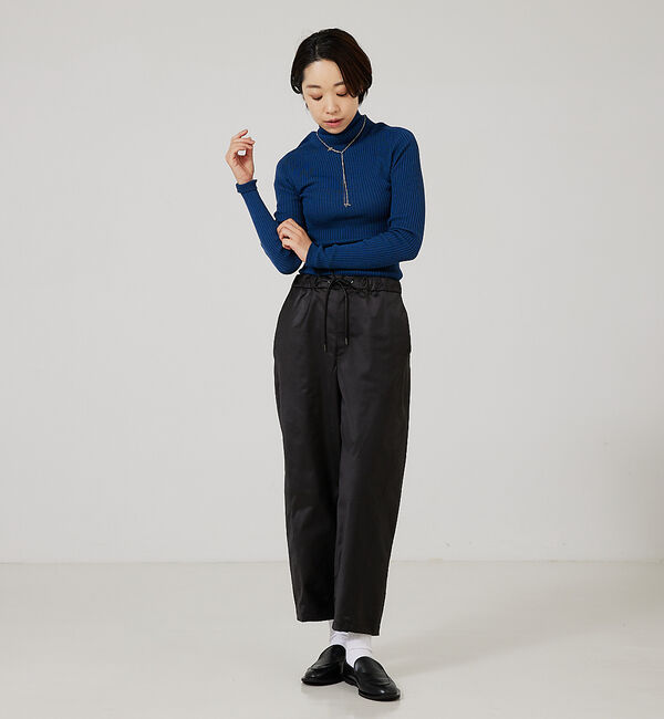 qualite「【日本製/2023AW】シームレスタートルニット」|ニット・セーター|