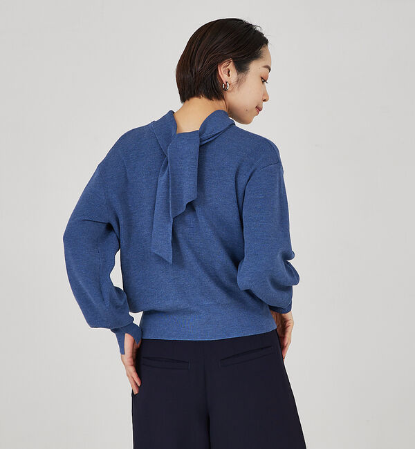 qualite「2WAYボウタイニット」|ニット・セーター|