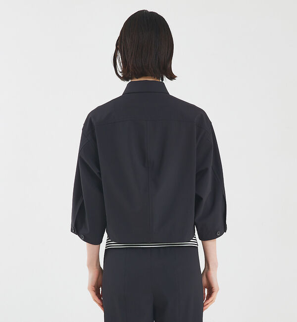 qualite「【セットアップ対応】2WAYストレッチシャツブルゾン」|ブルゾン・スタジャン|