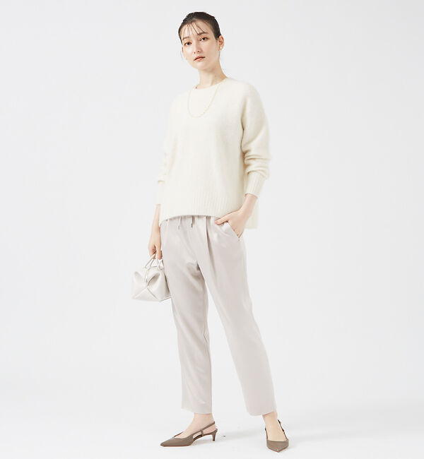 qualite「アセテートサテンドロストパンツ」|その他|