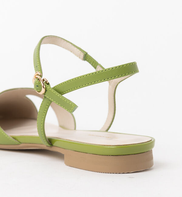 AU BANNISTER「スクエアトゥ ストラップパンプス」|サンダル|