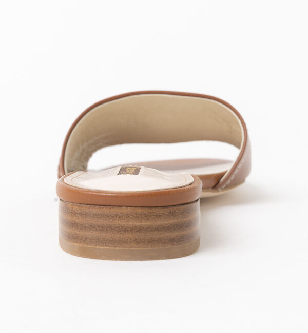 AU BANNISTER「ミックスパーツスライド フラットサンダル」|サンダル|