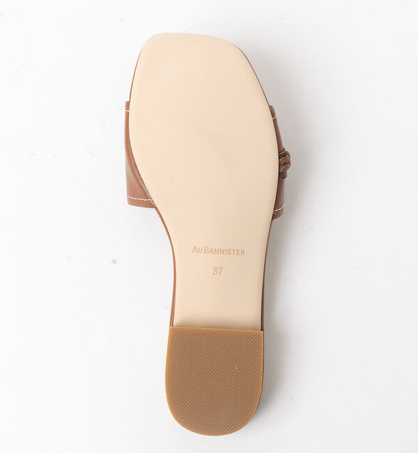 AU BANNISTER「ミックスパーツスライド フラットサンダル」|サンダル|