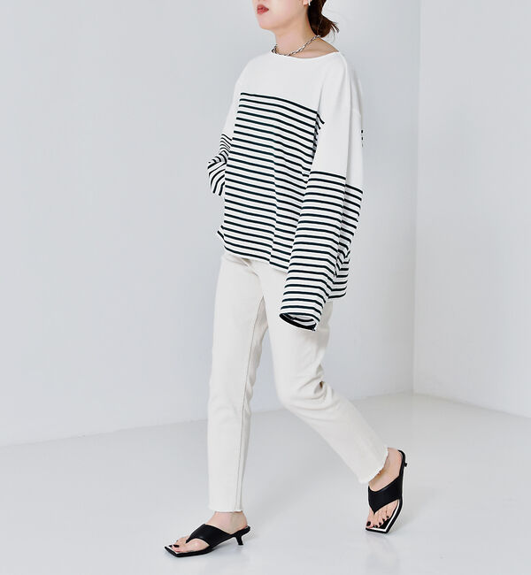 AU BANNISTER「【WEB限定】韓国風 クッション 3cmヒール サンダル」|サンダル|