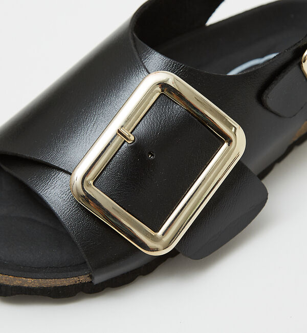 AU BANNISTER「●PLAKTON ビッグバックルサンダル / ビッグベルト」|サンダル|