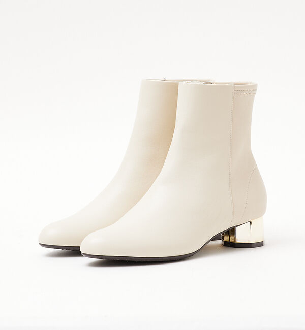 AU BANNISTER「【スノーソール】バックストレッチショートブーツ」|ショートブーツ|