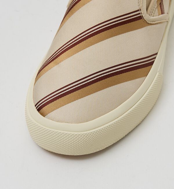 AU BANNISTER「【シルクネクタイ生地使用】スリッポンスニーカー」|スニーカー|