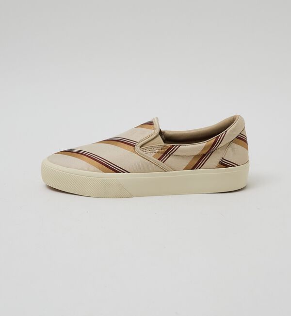 AU BANNISTER「【シルクネクタイ生地使用】スリッポンスニーカー」|スニーカー|