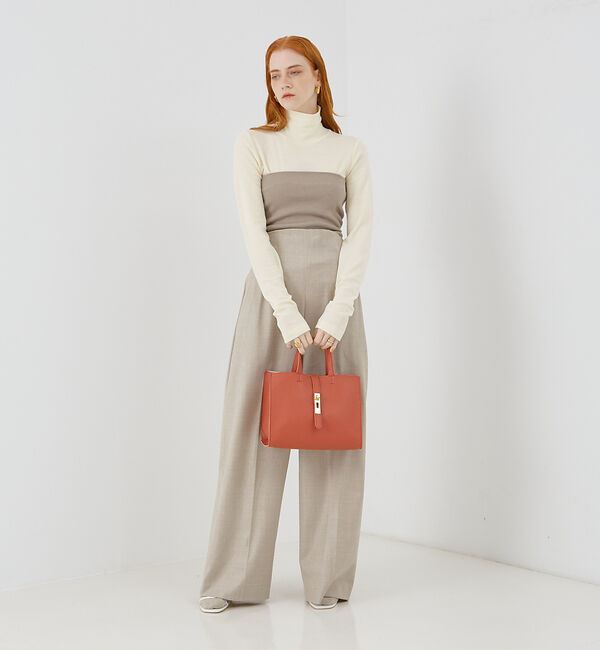 LOWELL things「●SOEUR/金具付きトートバッグ」|トートバッグ|