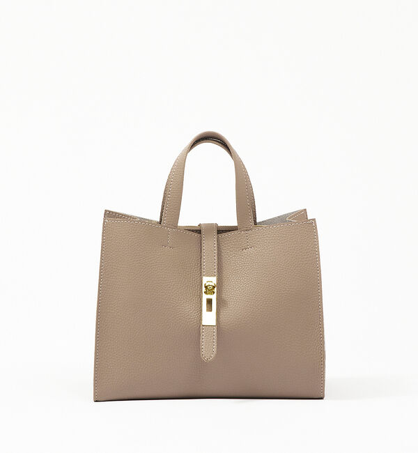 LOWELL things「●SOEUR/金具付きトートバッグ」|トートバッグ|ベージュ