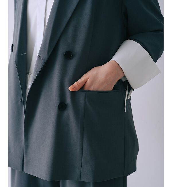 SELFIST「レース付きテーラドカラージャケット」|テーラードジャケット|