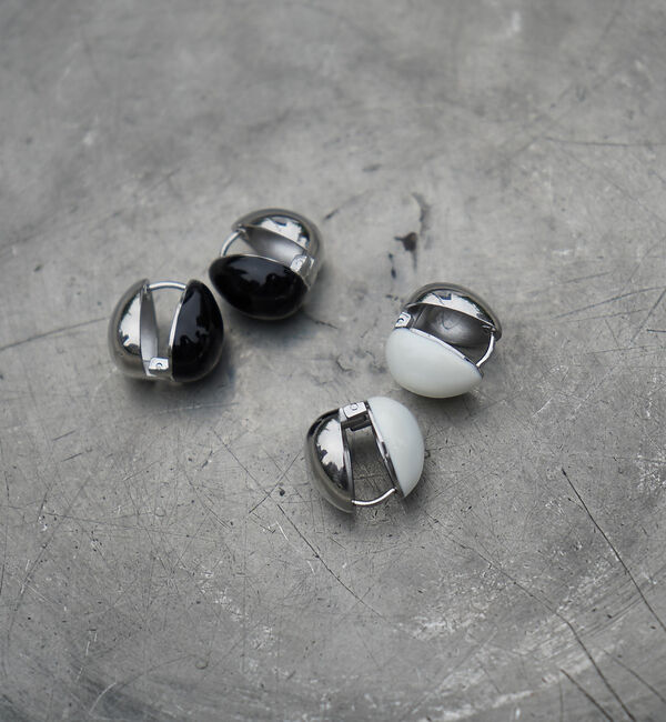 abahouse mavie「【NOVA】サージカルステンレスMARUピアス」|ピアス|