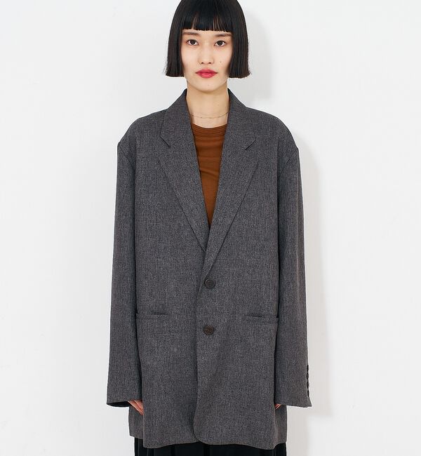 NOMINE「【ユニセックス】オーバーサイズ シャーク テーラードジャケット」|テーラードジャケット|