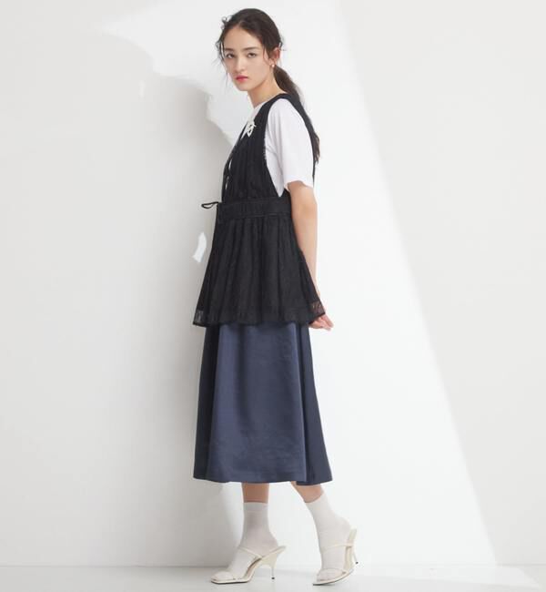 TIARA「レースベスト」|ベスト・ジレ|