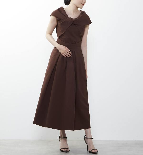 TIARA「タックフレアロングスカート」|スカート|