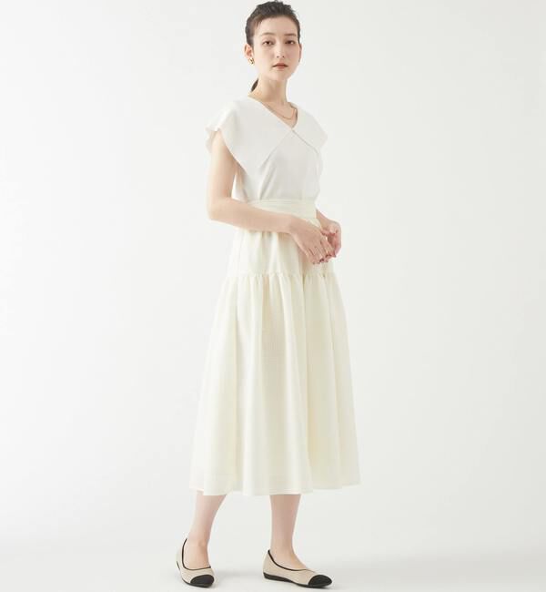 TIARA「ビッグカラーニット」|ニット・セーター|