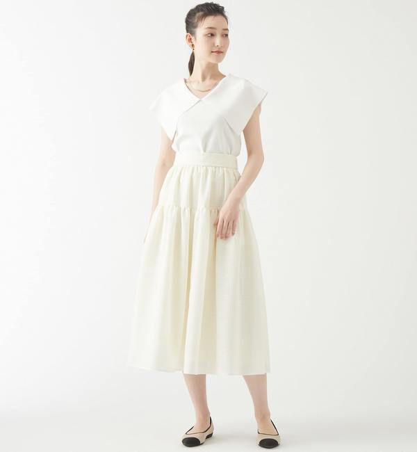 TIARA「ビッグカラーニット」|ニット・セーター|