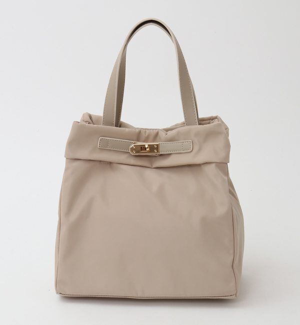 TIARA「ナイロントートバッグ」|トートバッグ|ベージュ