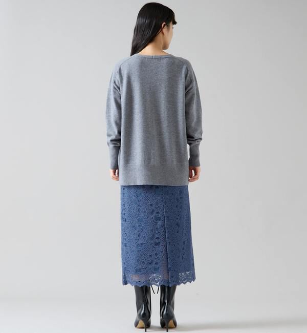 TIARA「Iラインレースタイトスカート」|スカート|