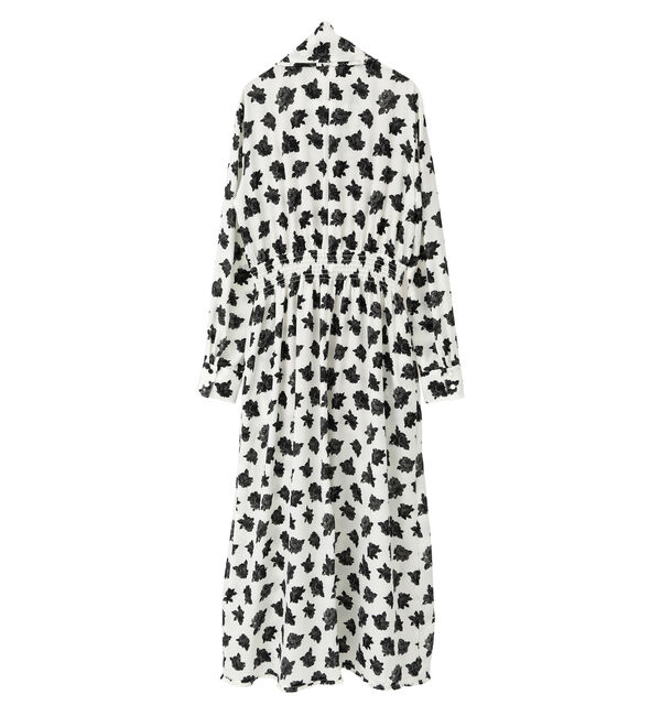 TIARA「オールドローズプリントボウリボン付きワンピース」|ワンピース|