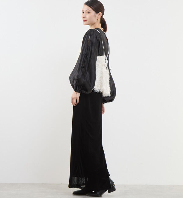 Soffitto「フリンジキャミソールビスチェ」|キャミソール|