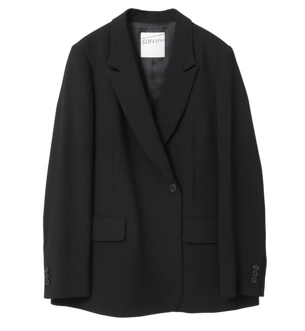 SOFFITTO「ピークドラペルジャケット」|テーラードジャケット|