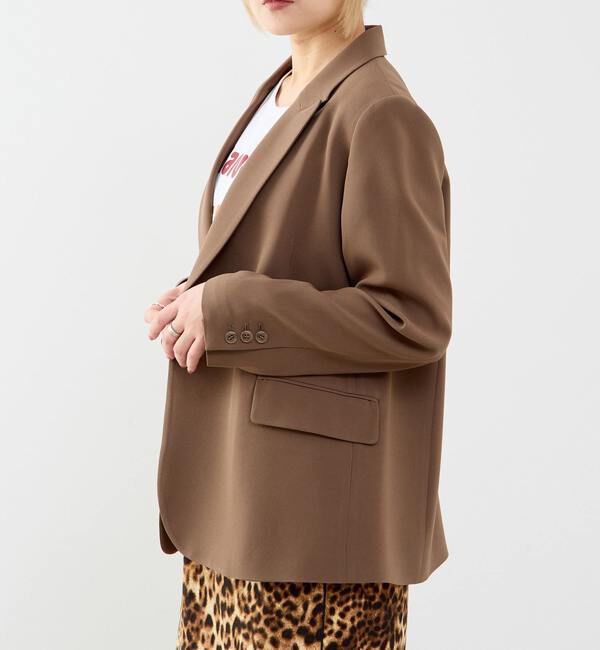 SOFFITTO「ピークドラペルジャケット」|テーラードジャケット|