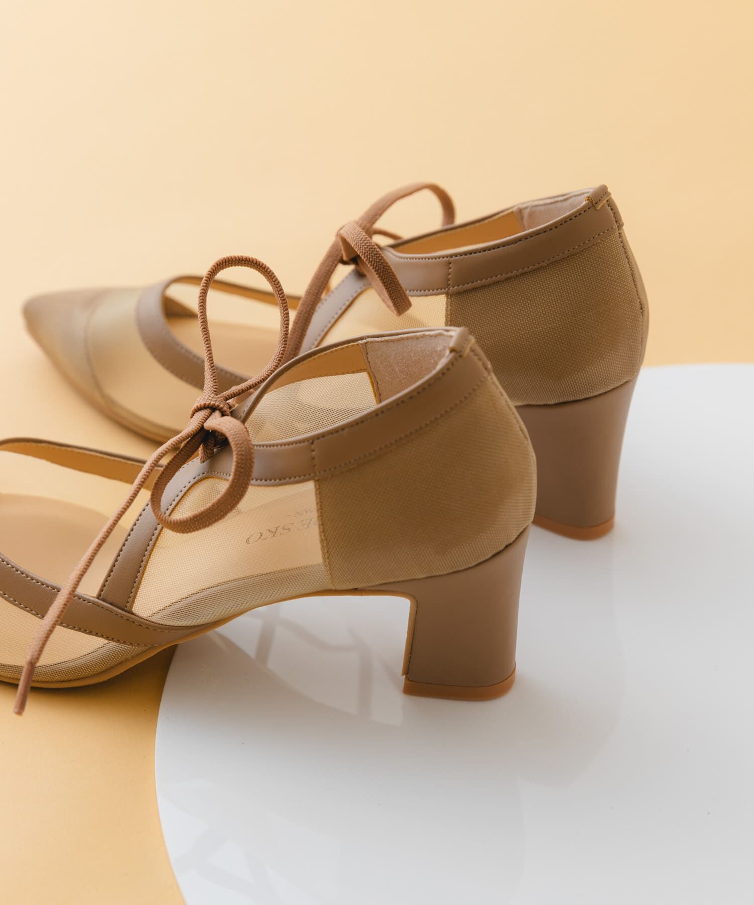 RODE SKO「『MADE IN JAPAN』チャンキーヒールリボンパンプス」|パンプス|