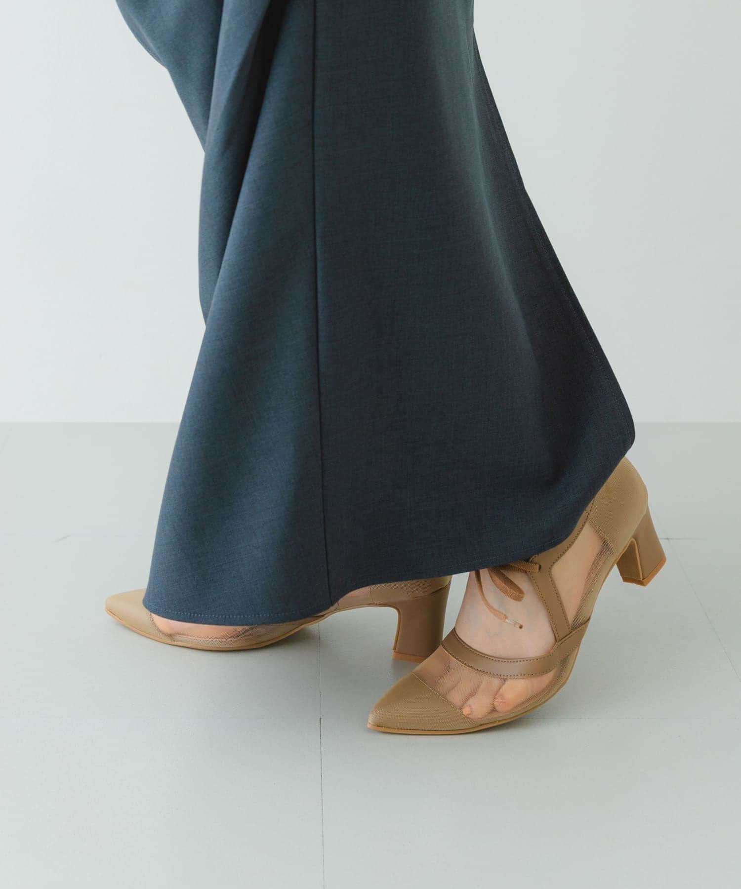 RODE SKO「『MADE IN JAPAN』チャンキーヒールリボンパンプス」|パンプス|