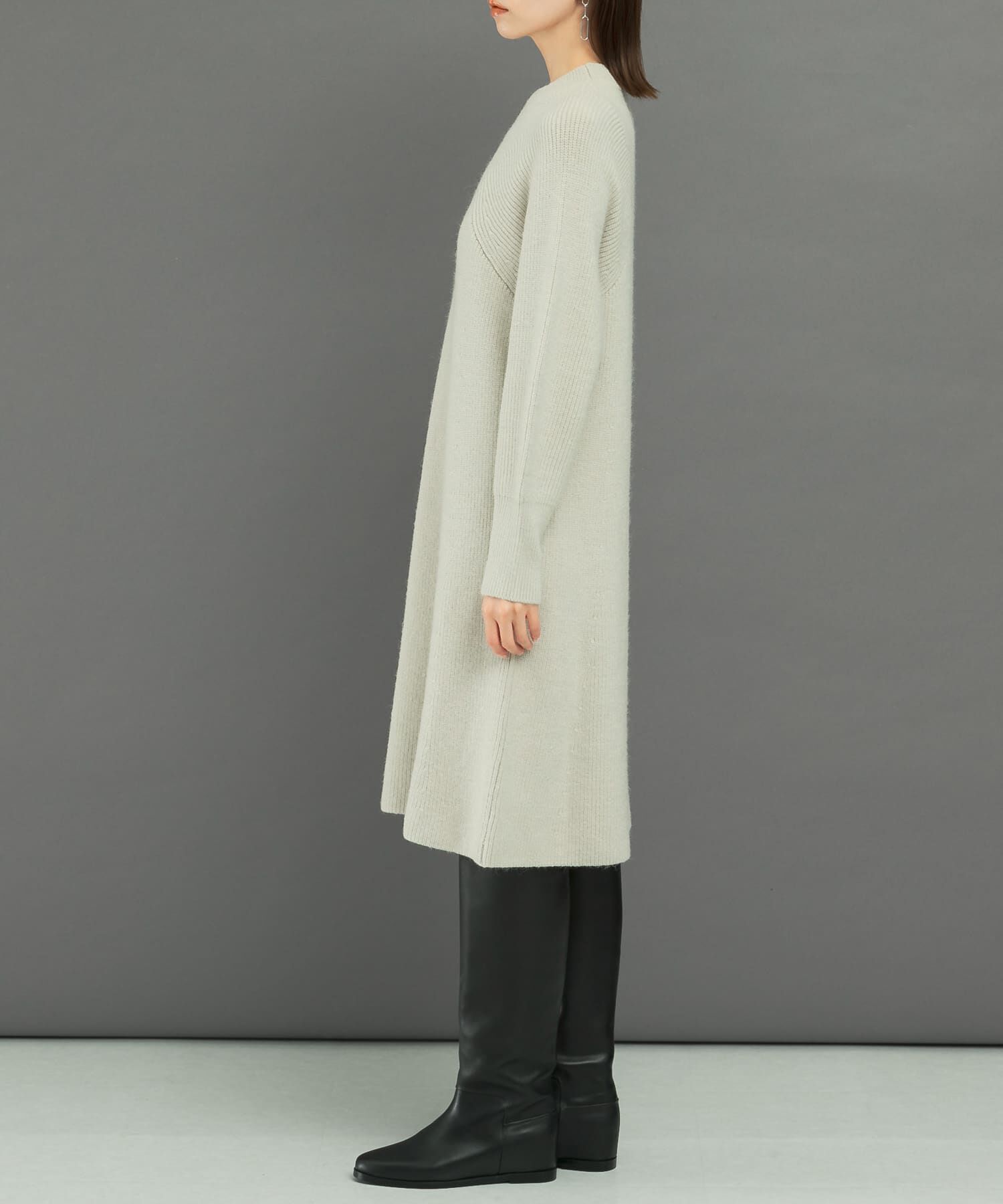 URBAN RESEARCH ROSSO「『WEB限定』畦ニットミニワンピース」|ワンピース|