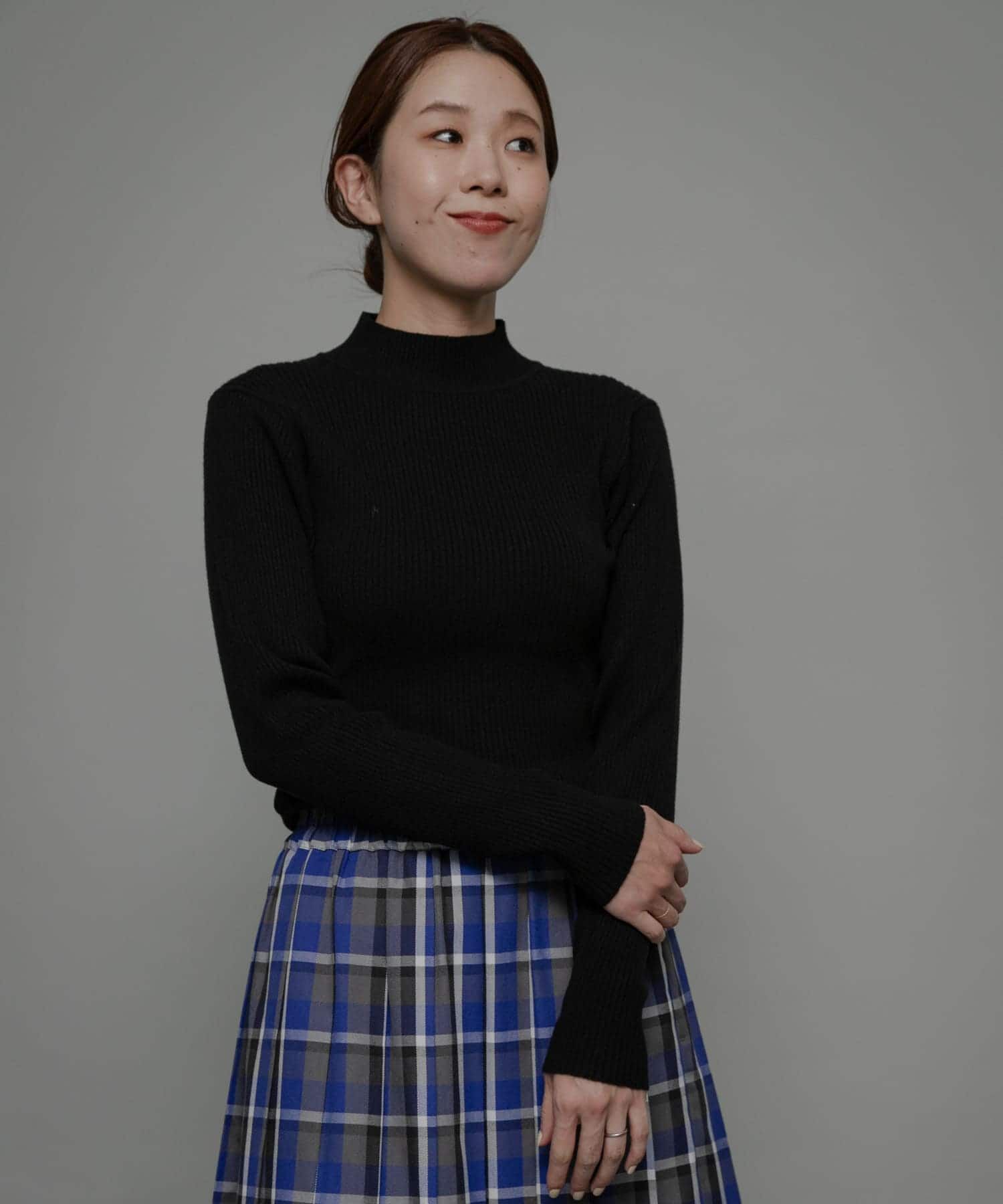 Sonny Label 「ウォッシャブルリブハイネックニットプルオーバー」|ニット・セーター|