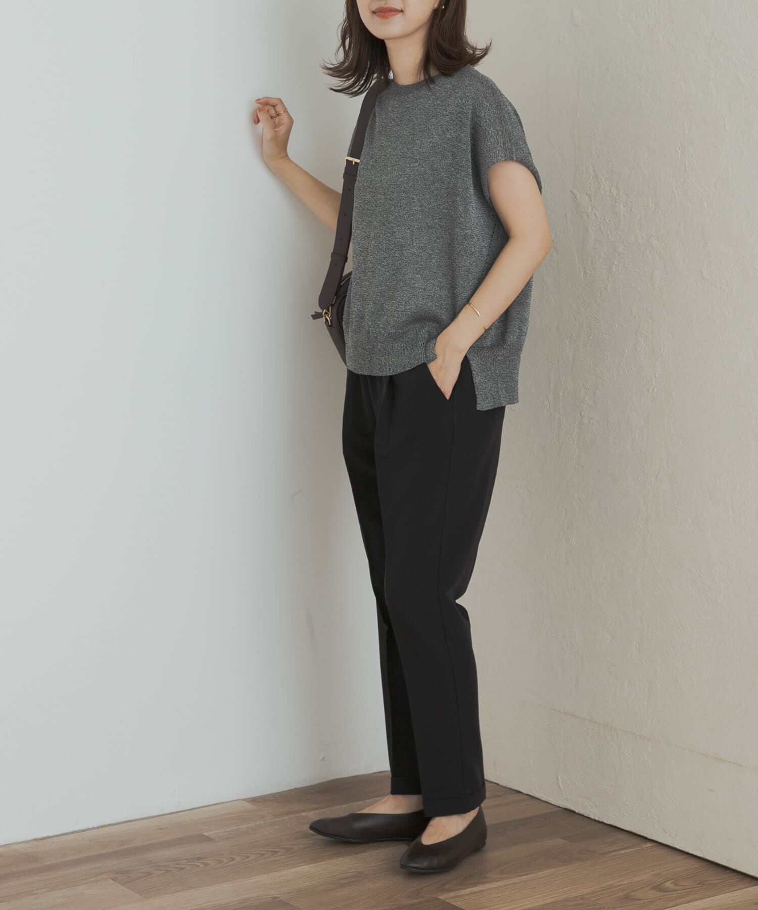 URBAN RESEARCH DOORS「『3サイズ展開』ストレッチテーパードイージーパンツ」|その他|