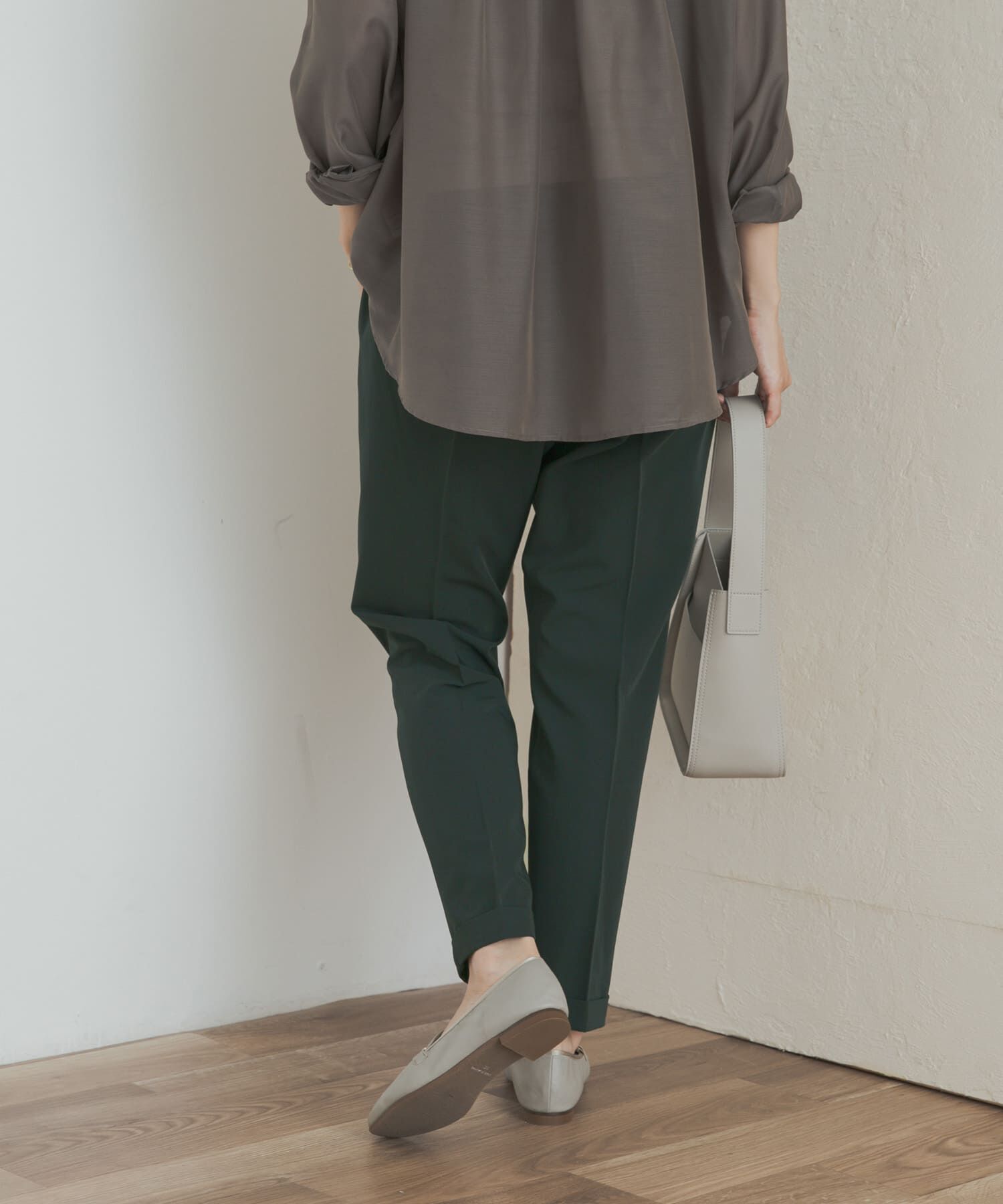 URBAN RESEARCH DOORS「『3サイズ展開』ストレッチテーパードイージーパンツ」|その他|