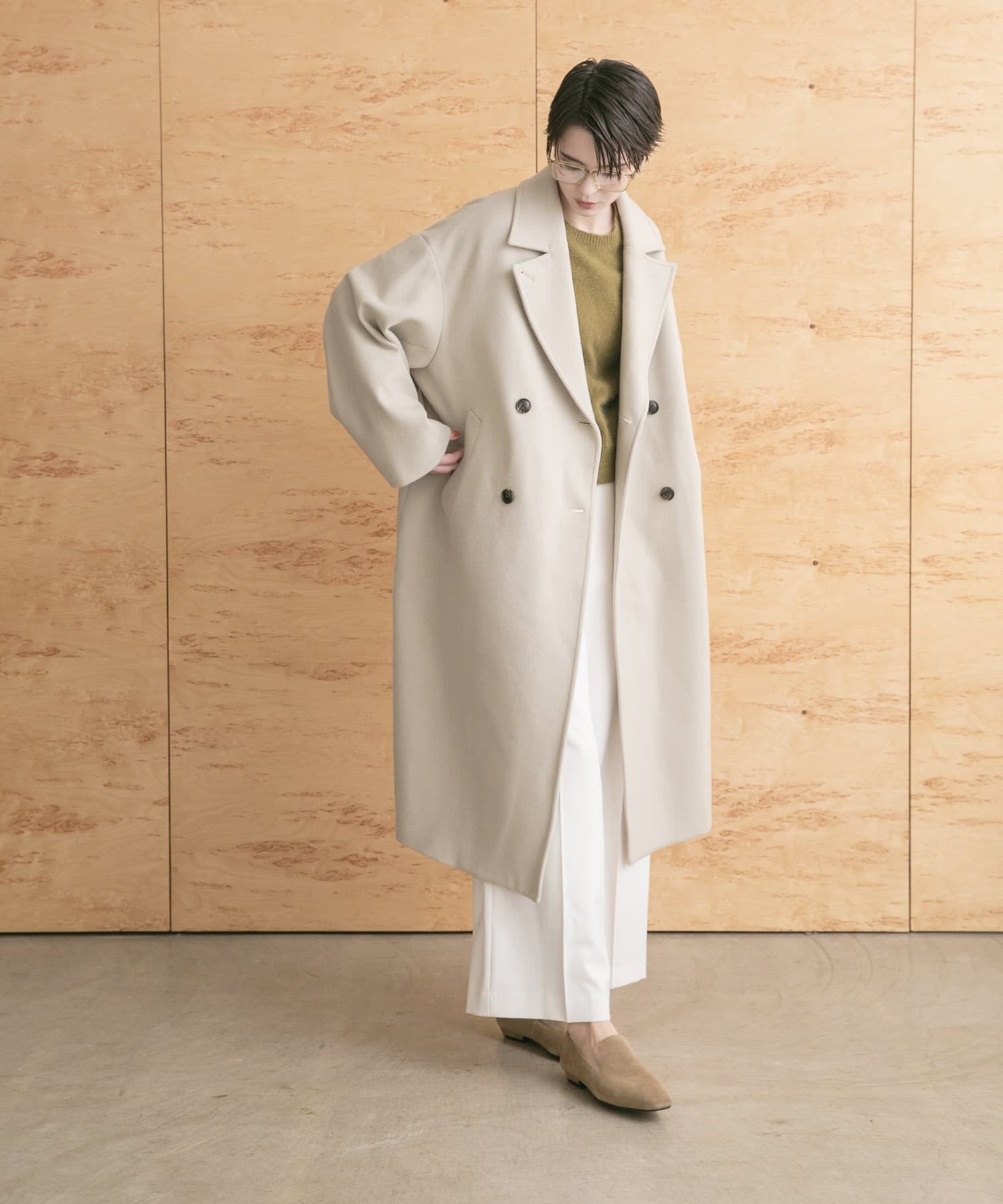 URBAN RESEARCH「スーパー140ウールチェスターコート」|チェスターコート|