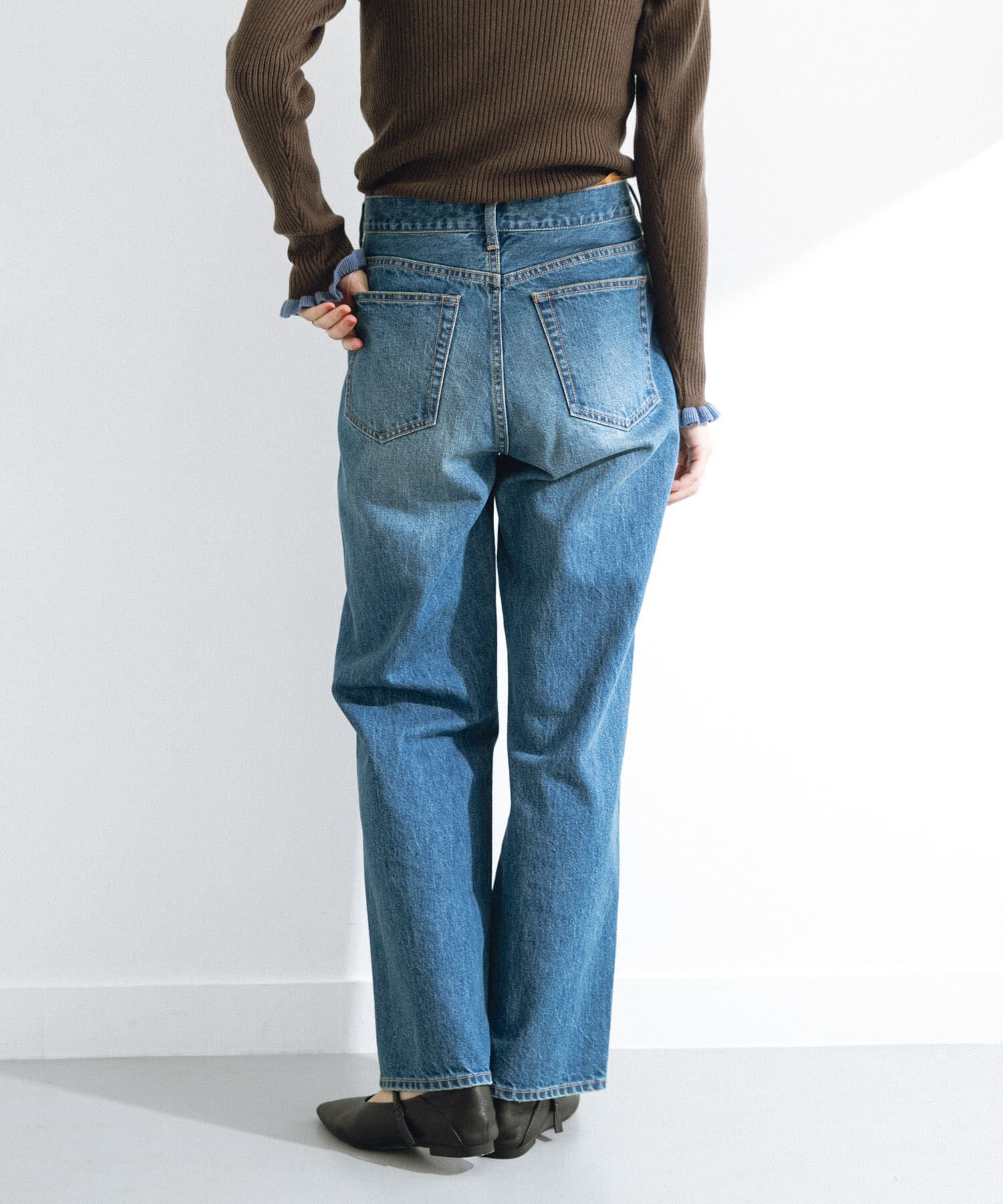 Sonny Label 「USEDLIKEストレートデニム」|デニム|