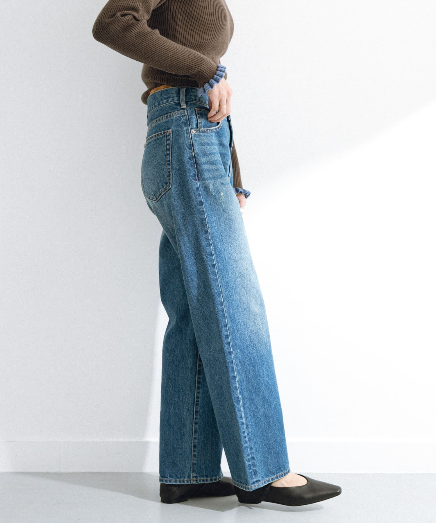 Sonny Label 「USEDLIKEストレートデニム」|デニム|